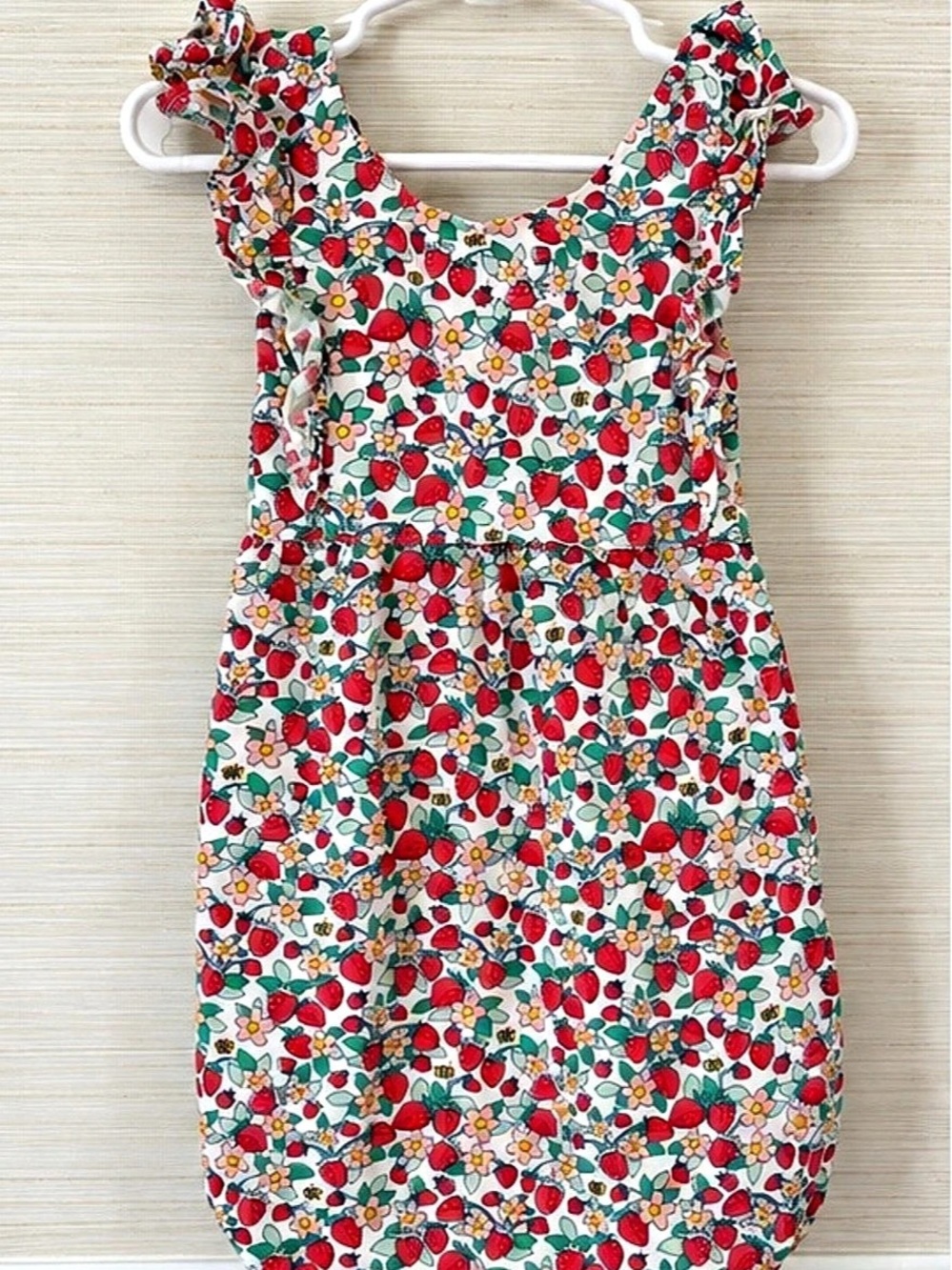 NWOT JoJo Maman Bebe Floral Ruffle Dress